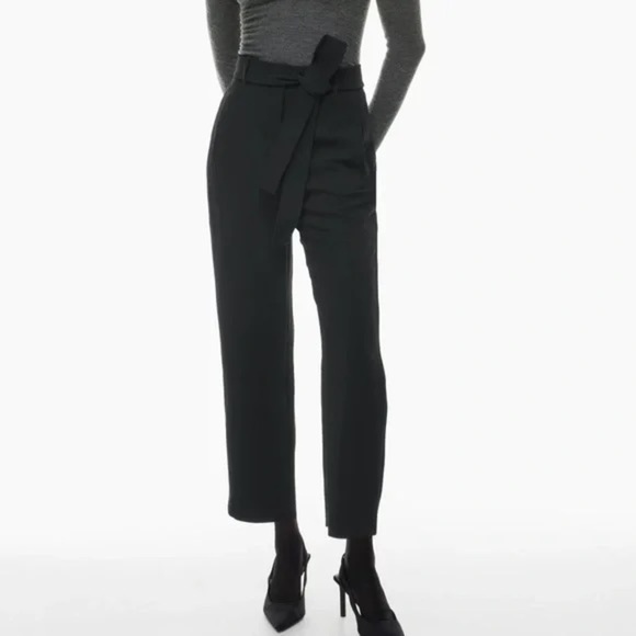Wilfred Pants - Wilfred Jallade cashmere Wool Tie Front Pant, size 6